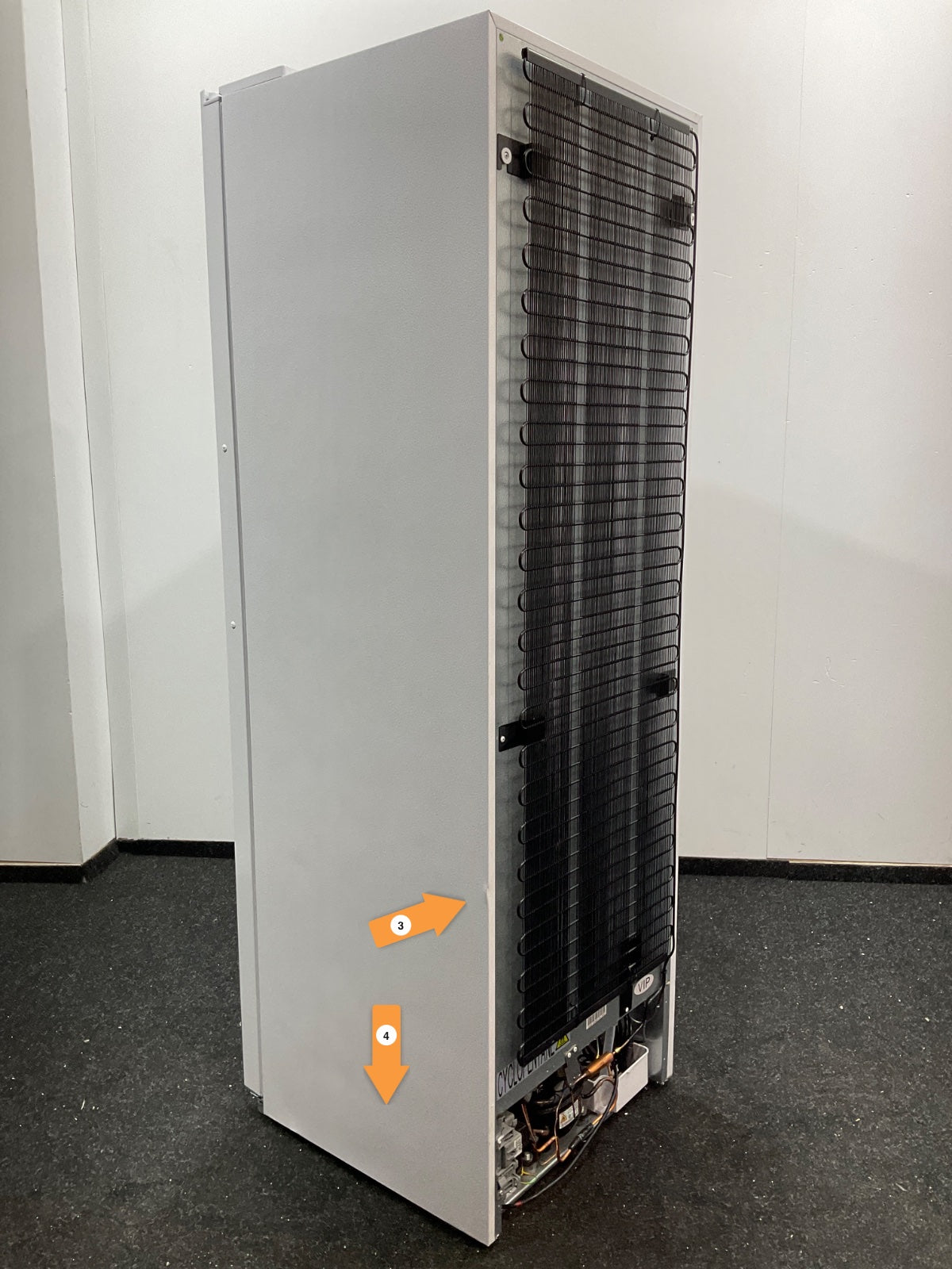 Inventum vrieskast VR1850W - Tot -15°C - Wit