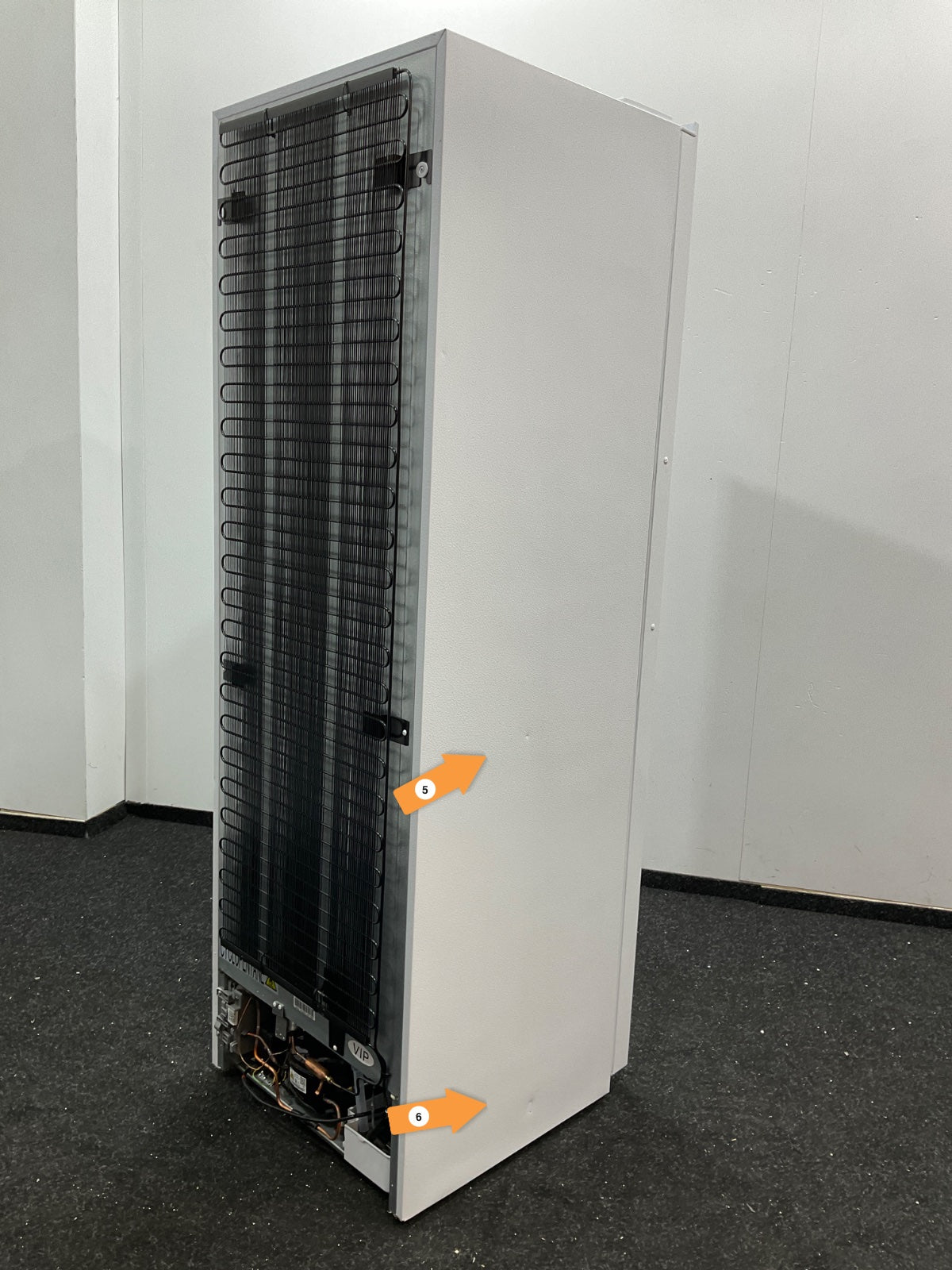 Inventum vrieskast VR1850W - Tot -15°C - Wit