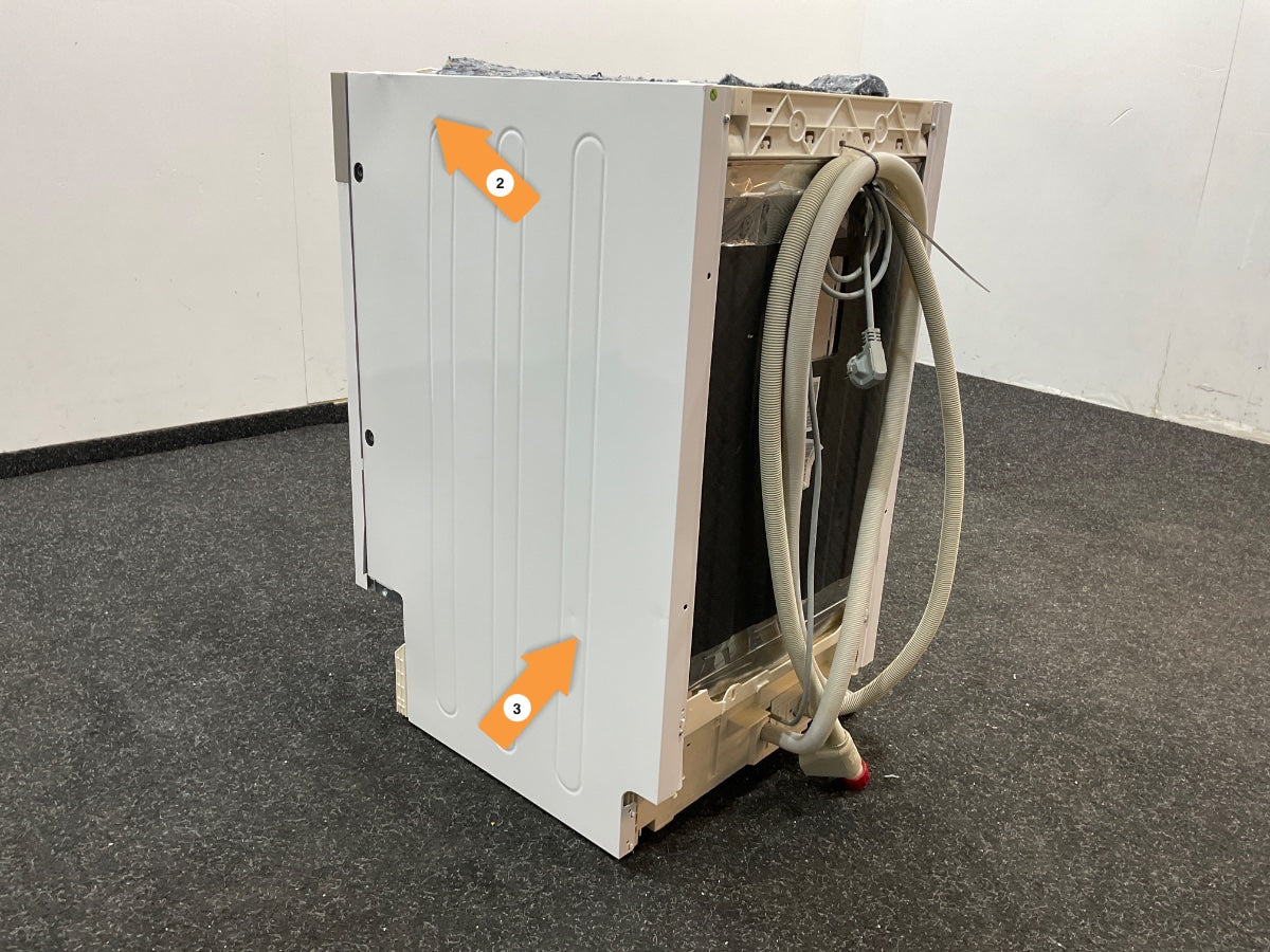 Inventum smalle inbouw vaatwasser IVW4508A - 45 cm