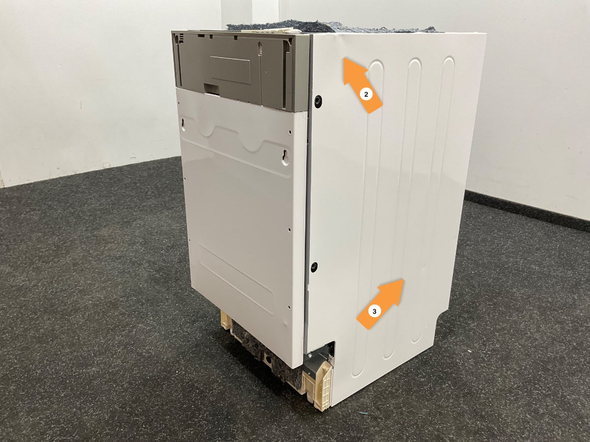 Inventum smalle inbouw vaatwasser IVW4508A - 45 cm