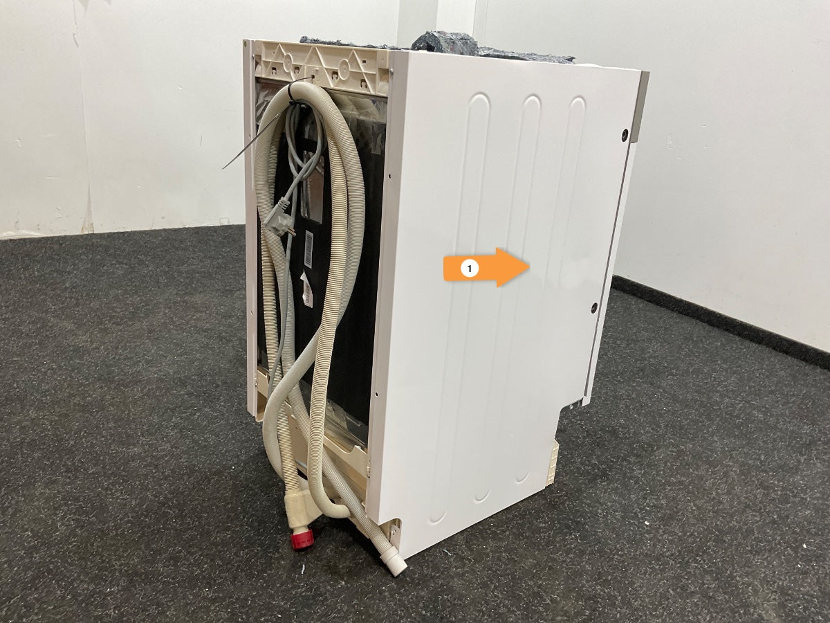 Inventum smalle inbouw vaatwasser IVW4508A - 45 cm
