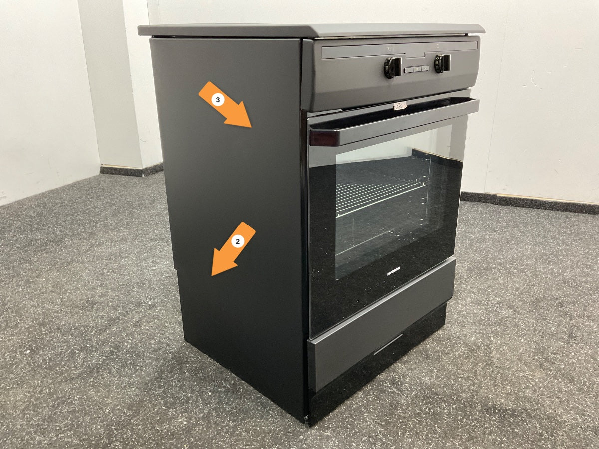 Inventum inductie fornuis VFI6042ZWA - Zwart