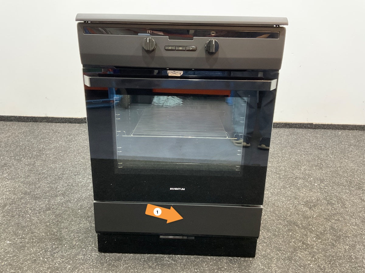 Inventum inductie fornuis VFI6042ZWA - Zwart