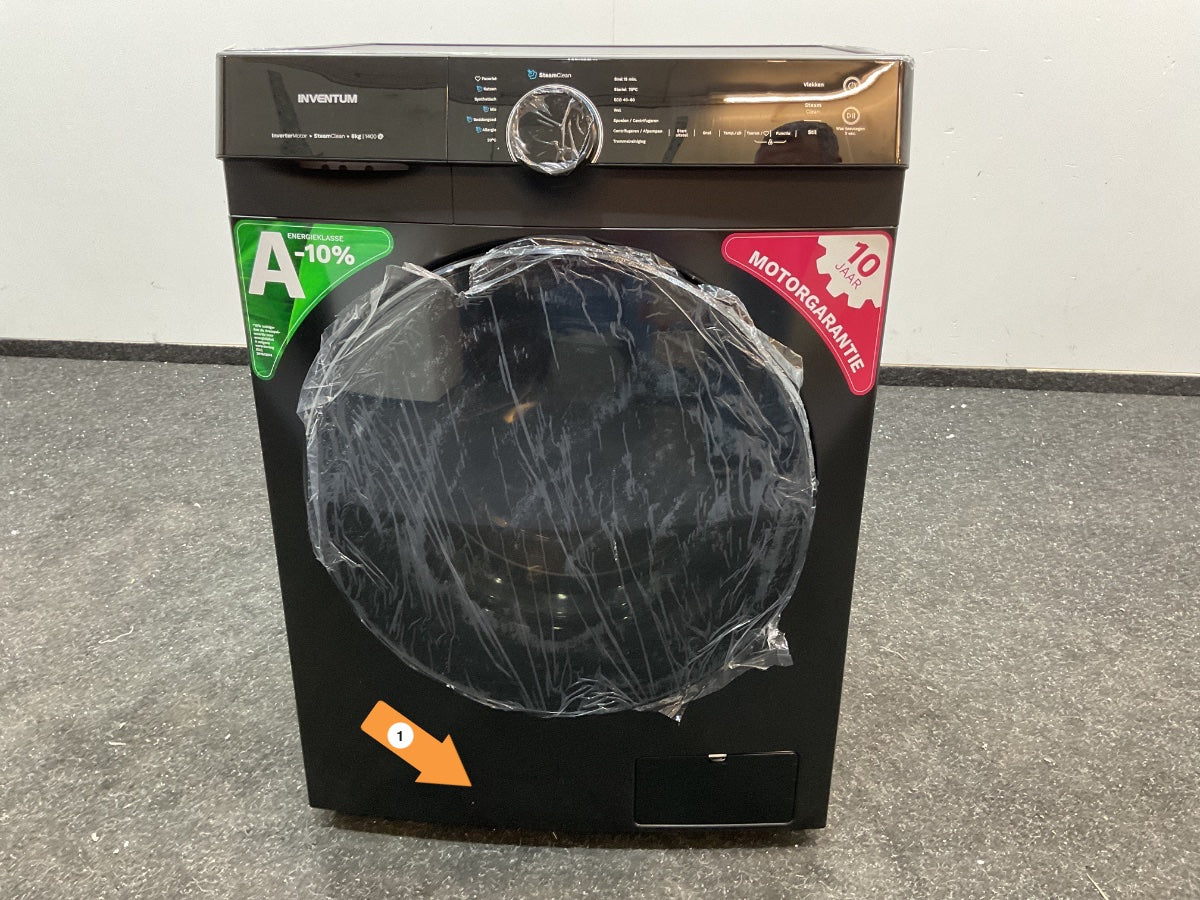 Inventum wasmachine VWM8010B - Zwart