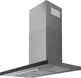 Inventum AKB9015RVS platte wandschouw afzuigkap 90 cm