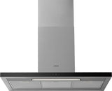 Inventum AKB9015RVS platte wandschouw afzuigkap 90 cm