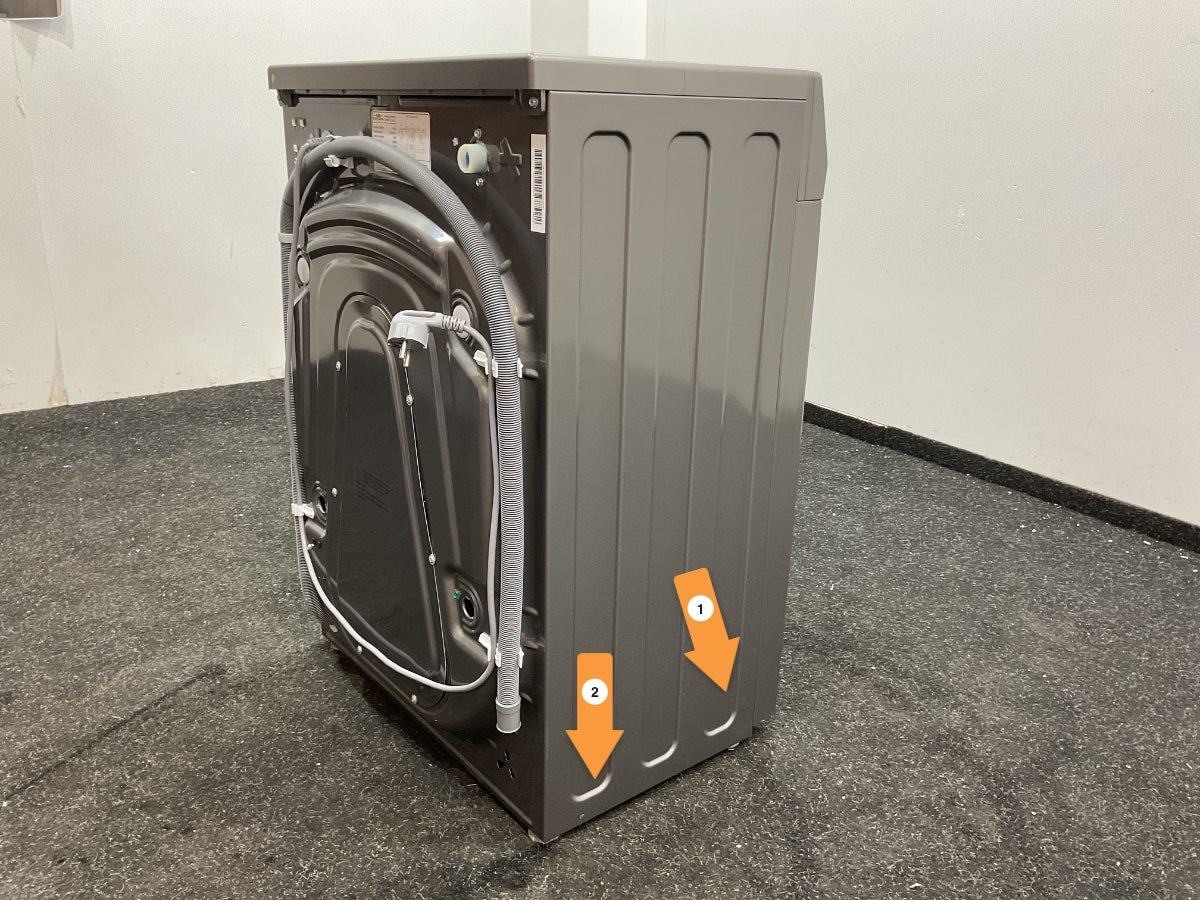 Everglades wasmachine EVWM71412AG - 7kg - Grijs