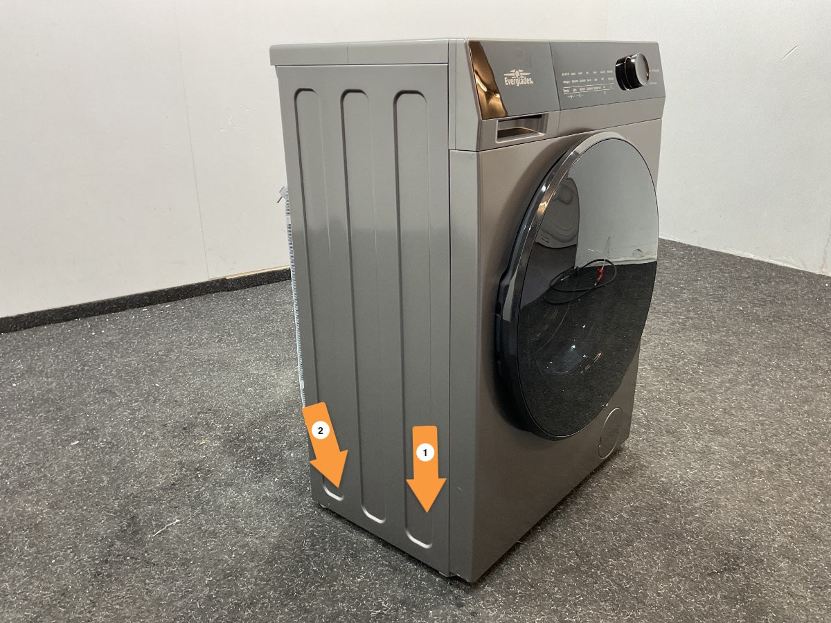 Everglades wasmachine EVWM71412AG - 7kg - Grijs