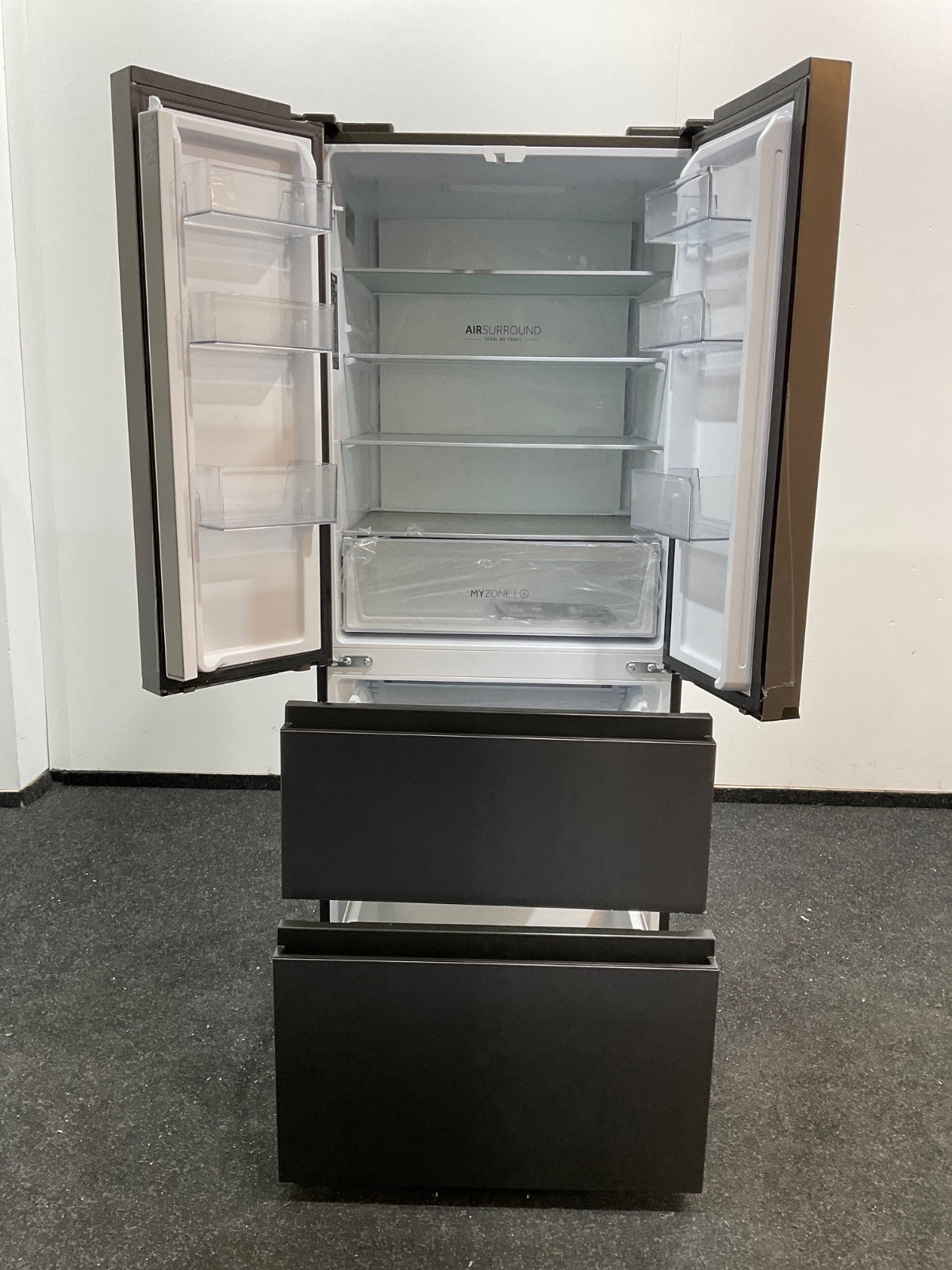 Haier koelkast HFR3718ENMD - 402L - Total No Frost