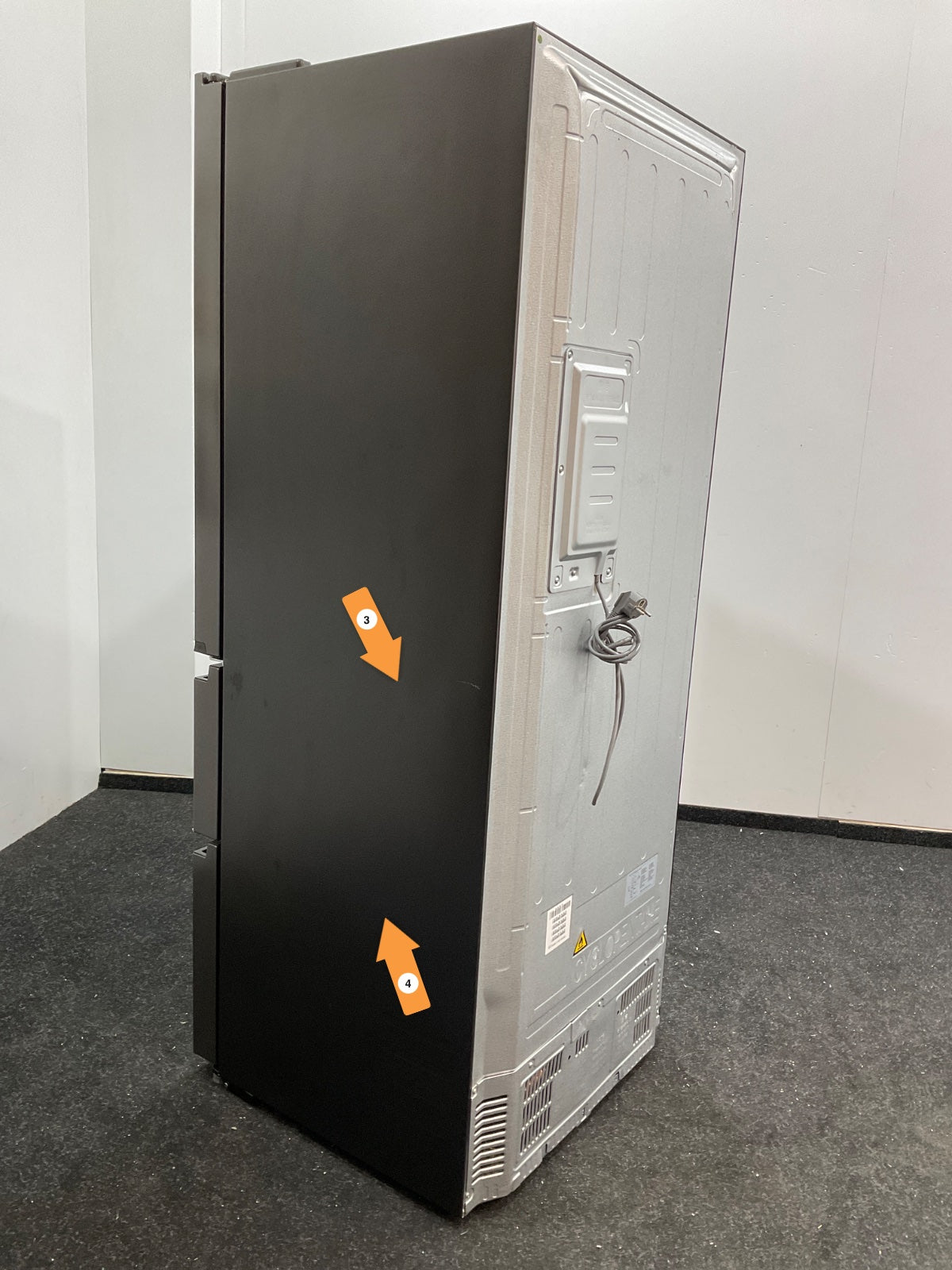Haier koelkast HFR3718ENMD - 402L - Total No Frost