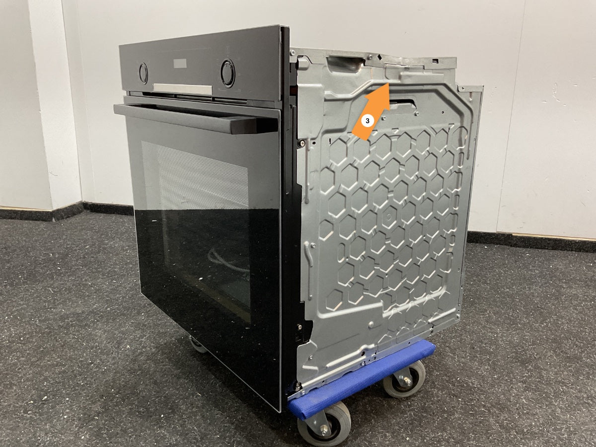 Bosch inbouwoven HQA534BB3 - Serie 4 - Zwart