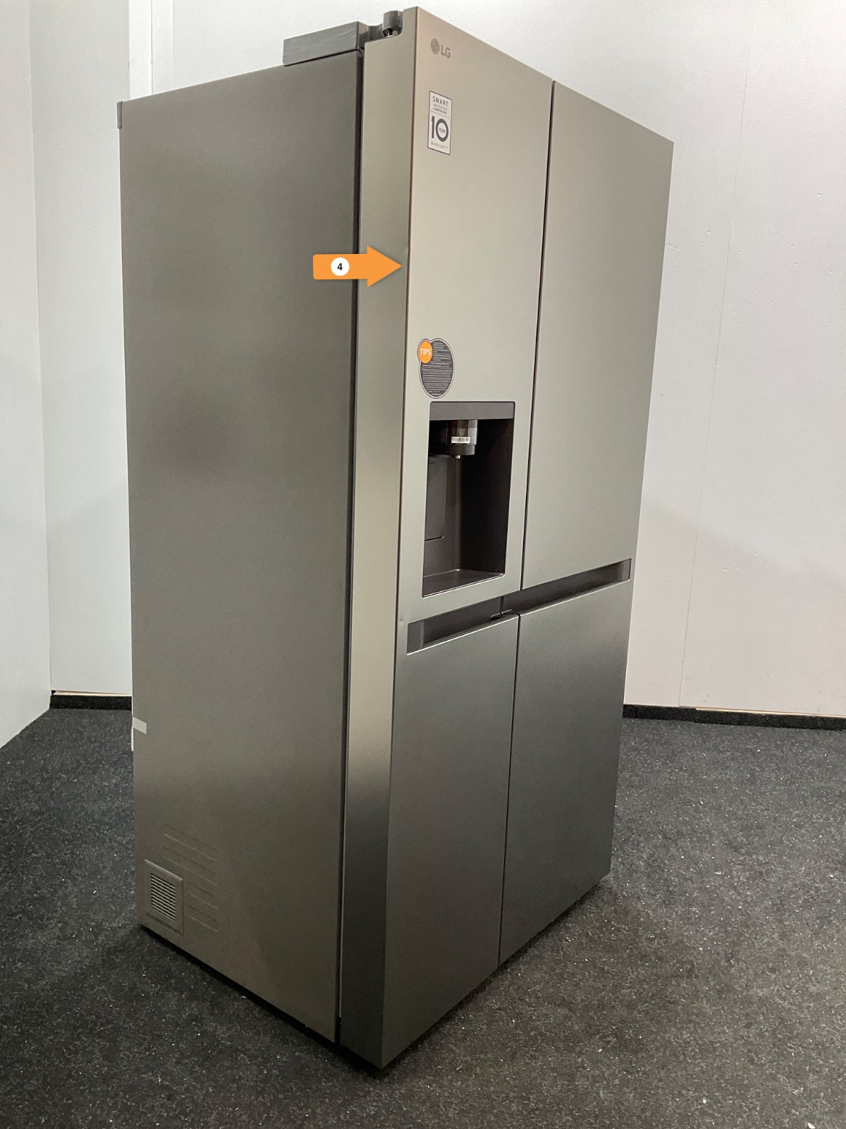 LG GSLC40PYPE Amerikaanse koelkast 638L met water- en ijsdispenser