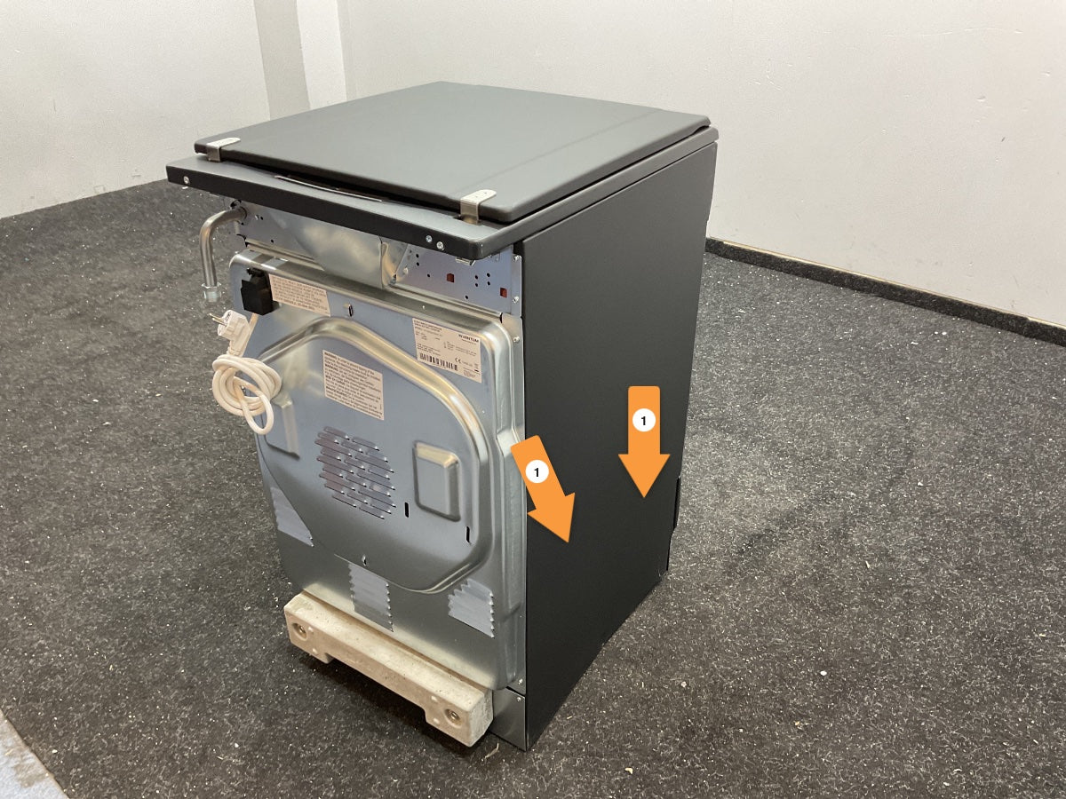 Inventum gasfornuis VFG5020GZWA - Zwart