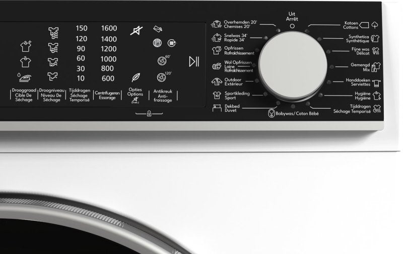 Sharp KDNL2S9W2BE - warmtepomp droger - 12KG 
