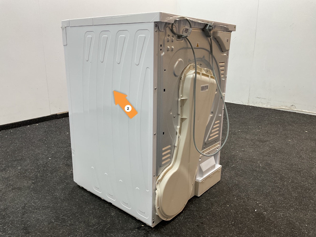 Sharp KDNL2S9W2BE - warmtepomp droger - 12KG 