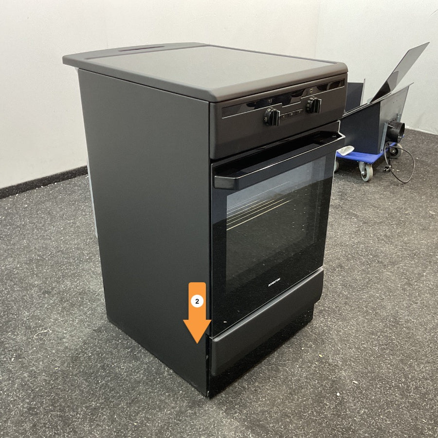 Inventum inductie fornuis VFI5042ZWA - Zwart