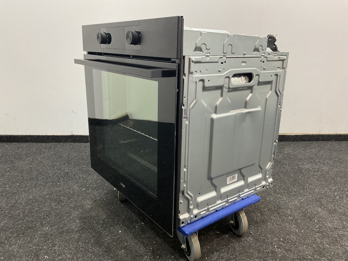 ETNA inbouwoven OM316MZ - Turbo Hetelucht - Matzwart