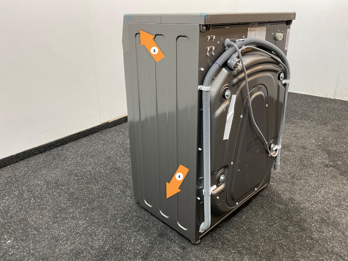 Everglades wasmachine EVWM71412AG - 7kg - Grijs