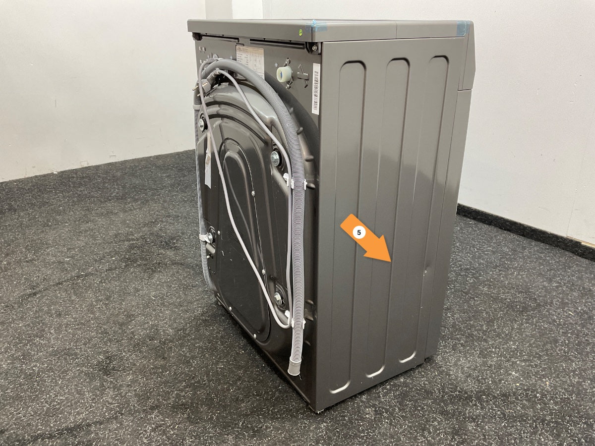 Everglades wasmachine EVWM71412AG - 7kg - Grijs