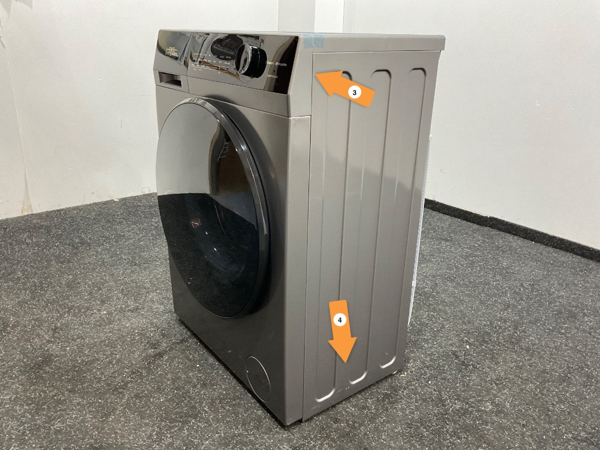 Everglades wasmachine EVWM71412AG - 7kg - Grijs