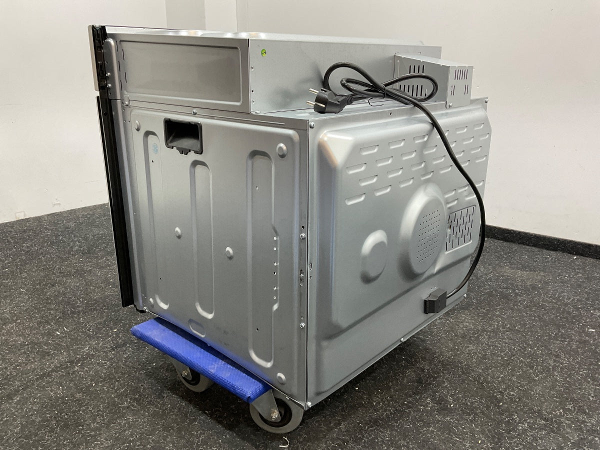 Inventum inbouwoven IOH6070RK - RVS/Zwart