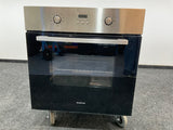 Inventum inbouwoven IOH6070RK - RVS/Zwart