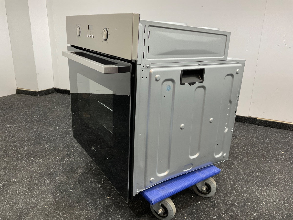 Inventum inbouwoven IOH6070RK - RVS/Zwart