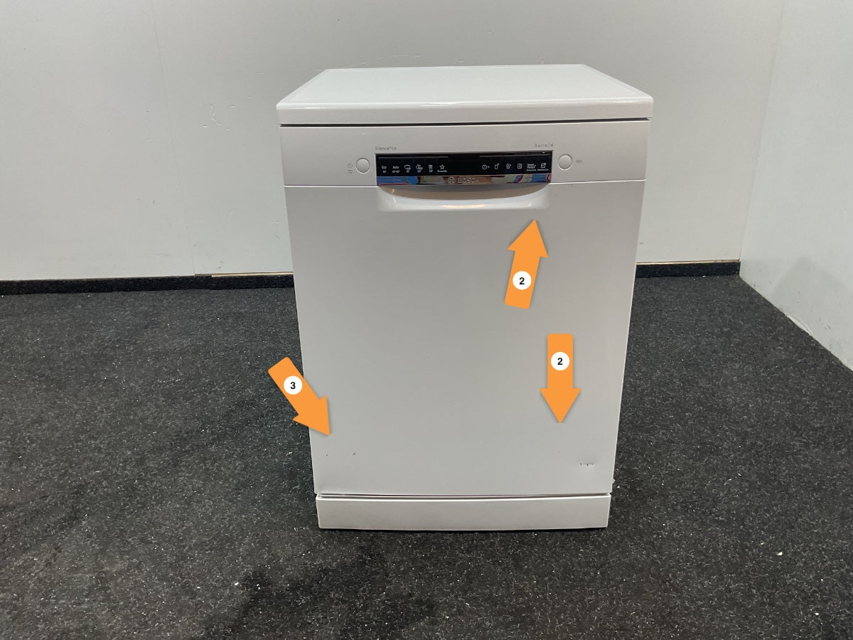 Bosch vaatwasser SMS4ECW28E - Serie 4 - Vrijstaand - Wit