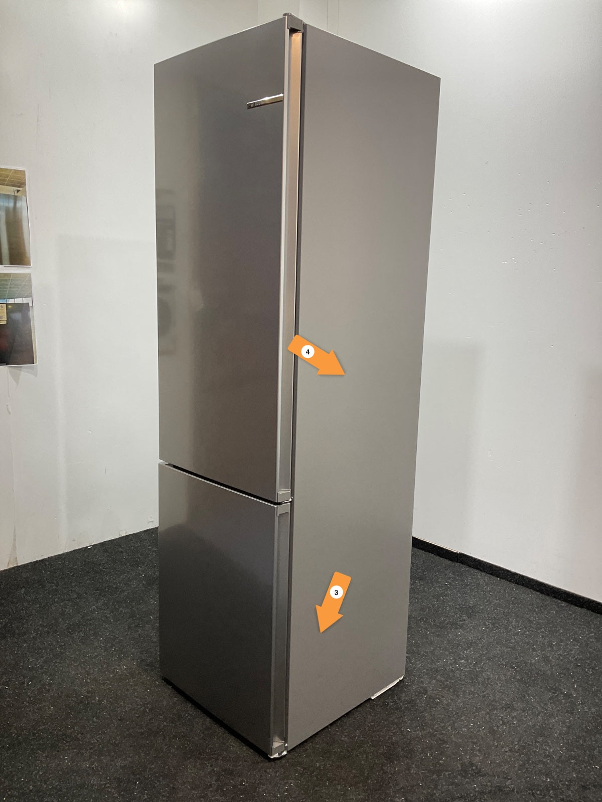 Bosch koelkast KGN392LBF - Serie 4 - RVS look