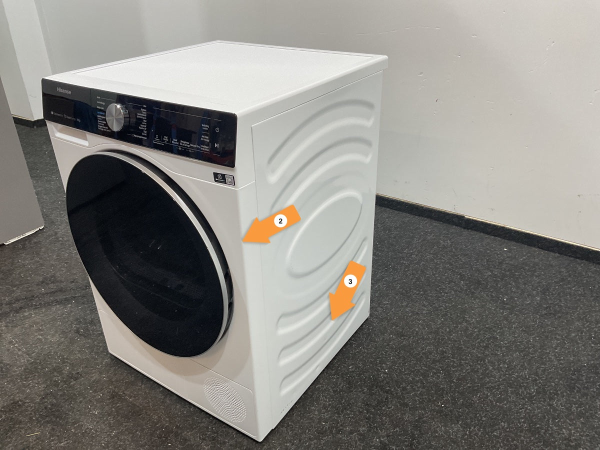 Hisense warmtepompdroger DH5S902BW - 5S Serie