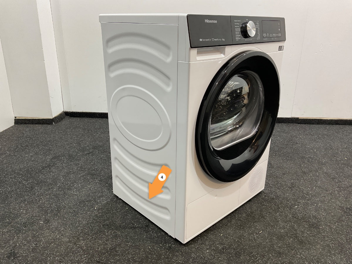 Hisense warmtepompdroger DH3S802BW2 - 3S Serie