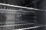 Husky KK110-CNS-NL-HU - Koeler - Met Glazen Deur - 130 Liter - 40dB - Zwart