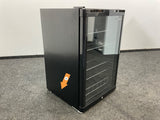 Husky KK110-CNS-NL-HU - Koeler - Met Glazen Deur - 130 Liter - 40dB - Zwart