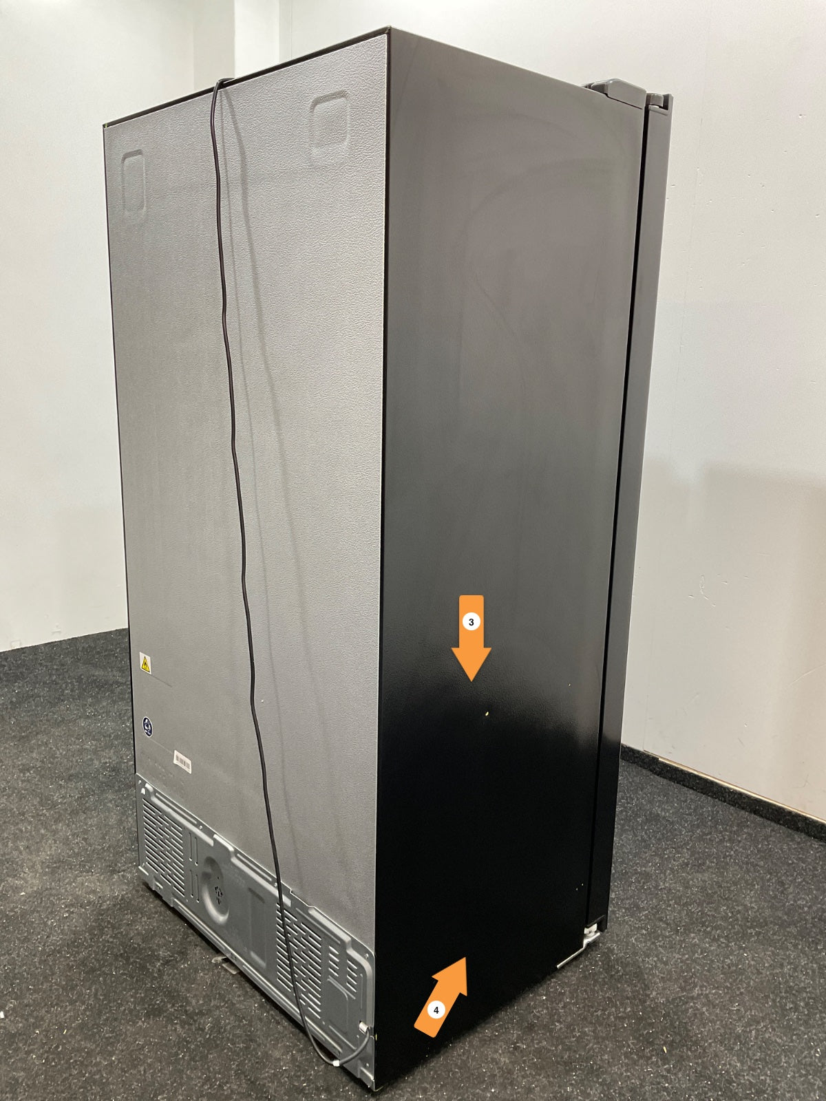 Inventum Amerikaanse koelkast SKV0178B - No Frost