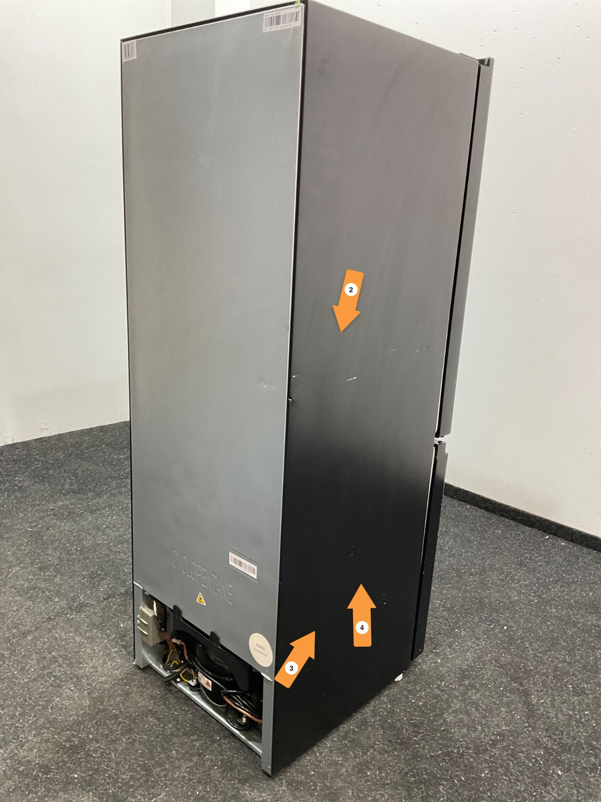 ETNA koelkast KCV143ZWA - Zwart 