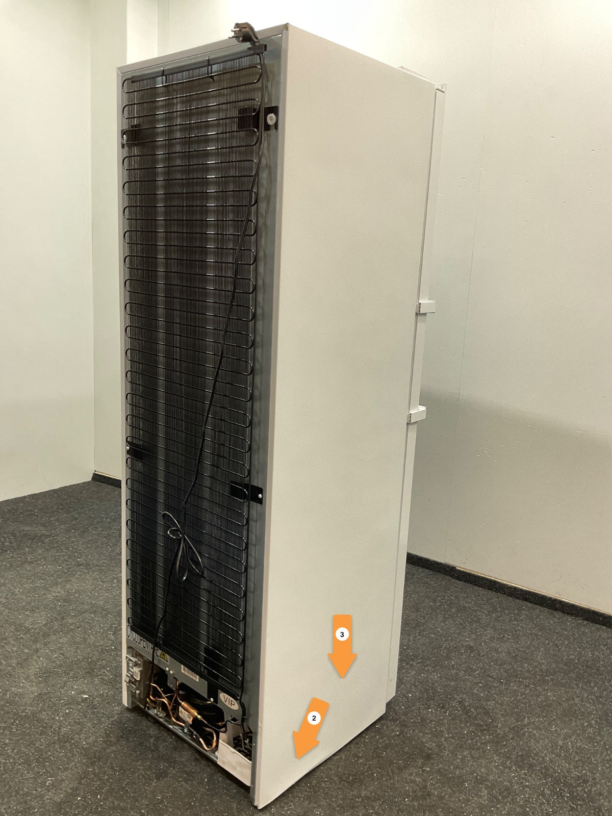 Inventum vrieskast VR1850W - Tot -15°C - Wit