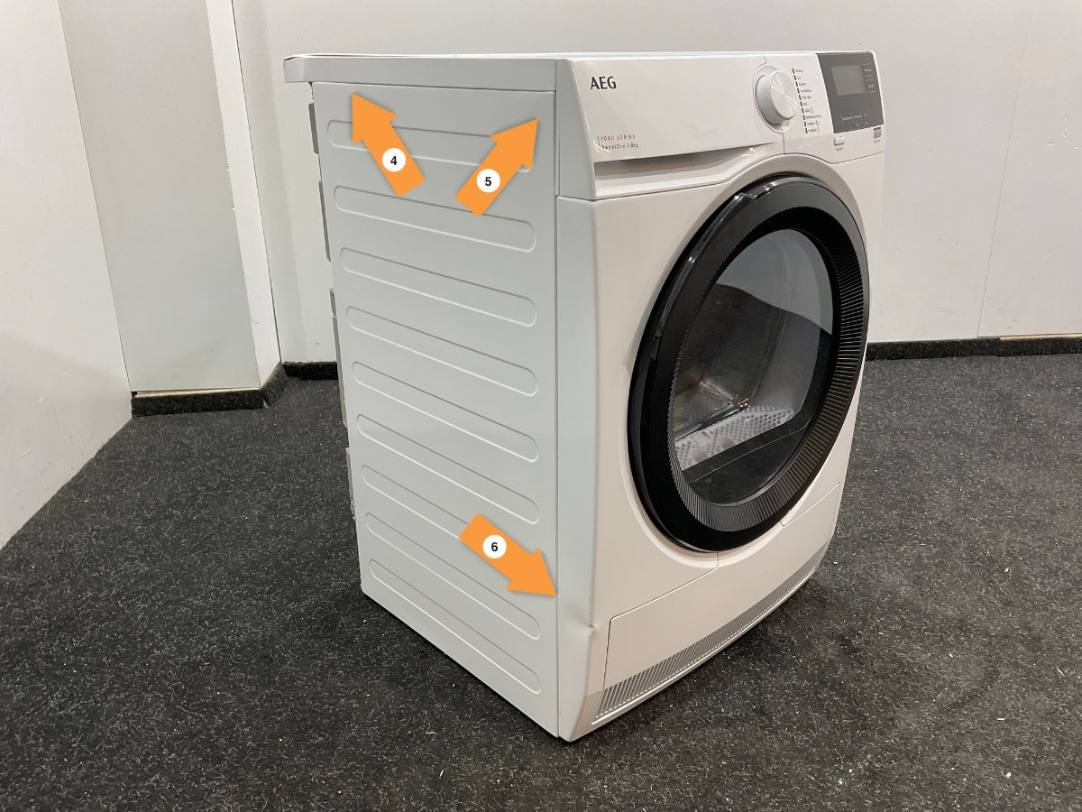 AEG warmtepompdroger TR7386T4B - 7000 serie 