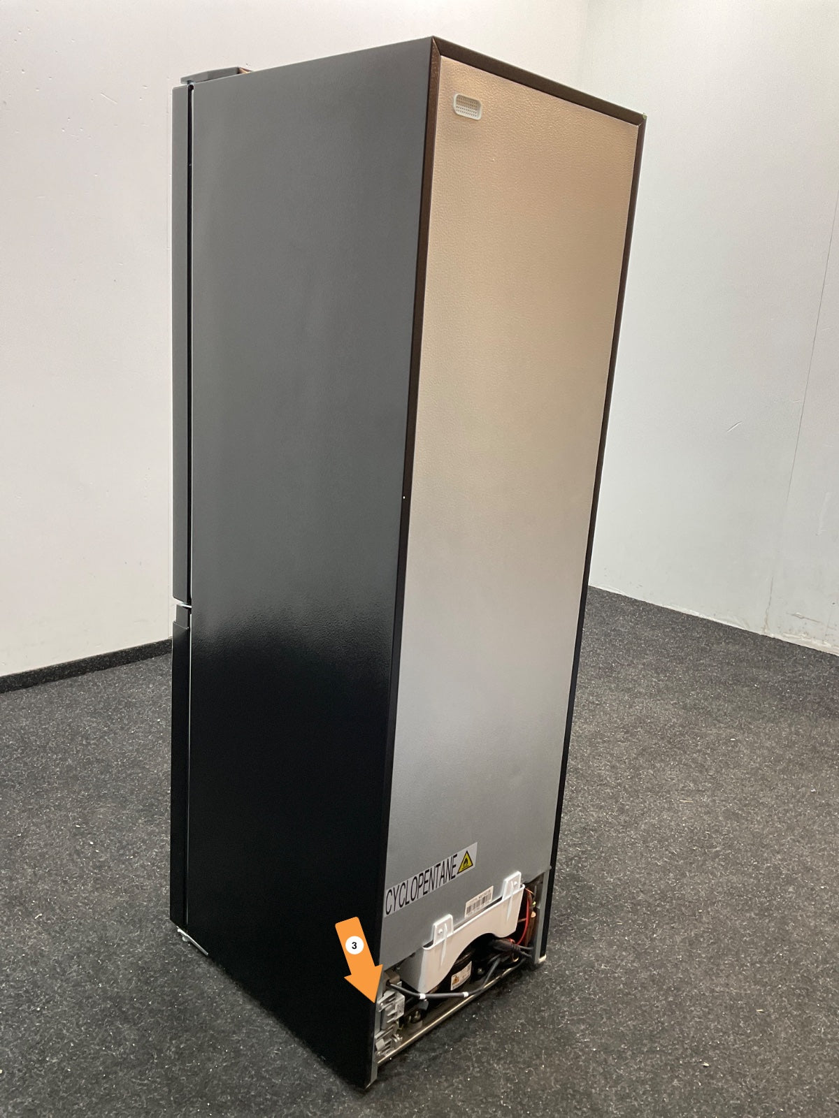 Inventum koelkast KV1501B - Vrijstaand - Zwart