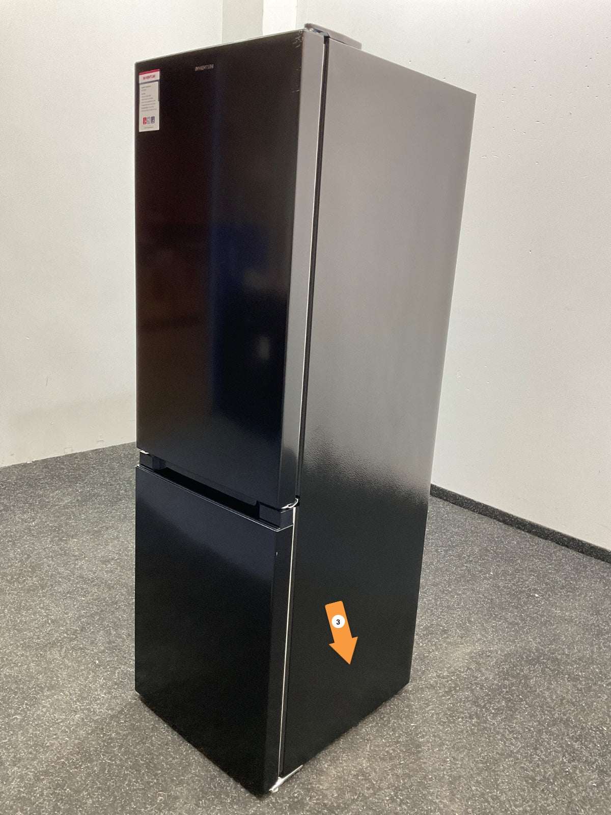 Inventum koelkast KV1501B - Vrijstaand - Zwart