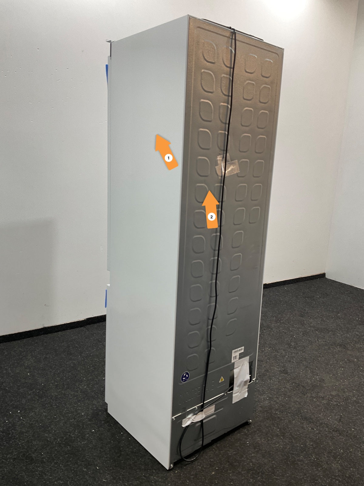 ETNA KCD8178DNF - Koel-vriescombinatie inbouw Deur-op-deur