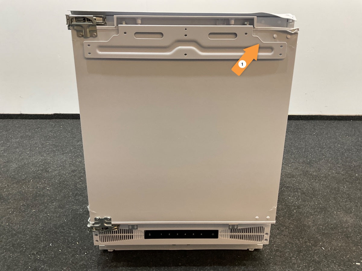 Inventum onder/inbouwvriezer IVR0822D - 82 cm -Deur-op-deur systeem