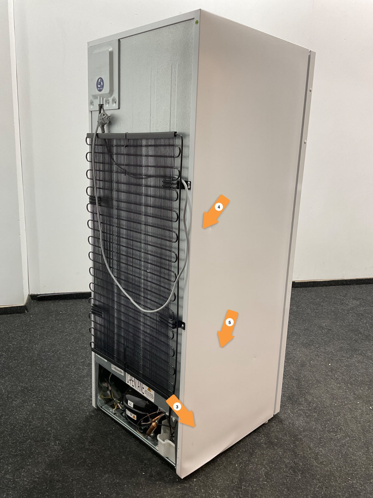 Inventum vrieskast VR1430W - 161 liter - Wit