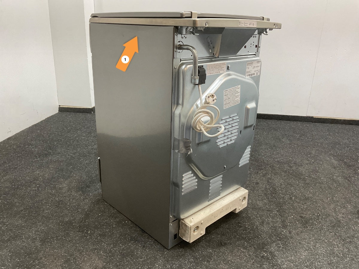 Inventum gasfornuis VFG5020GRVS - Elektrische oven