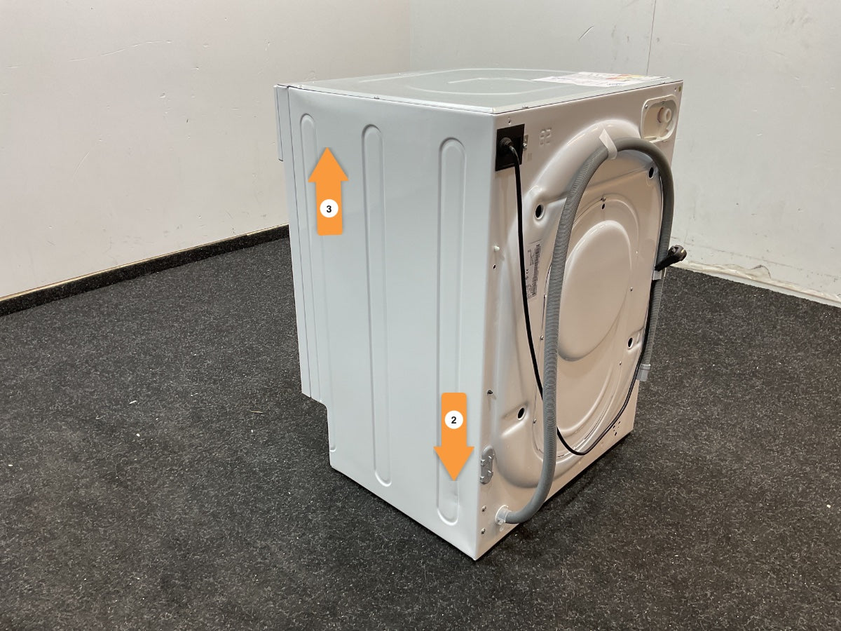 Whirlpool inbouw was-droogcombinatie BI WDWG 961485 EU - 9 kg/6kg - Wit