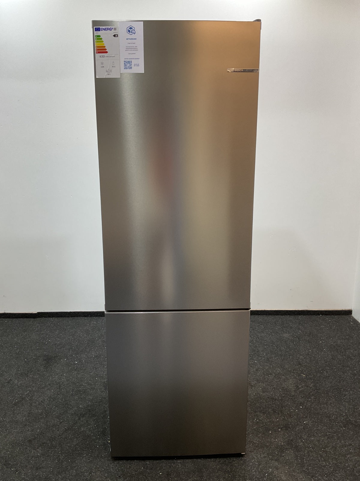 Bosch koelkast KGN492IAF - breed 70 cm - RVS