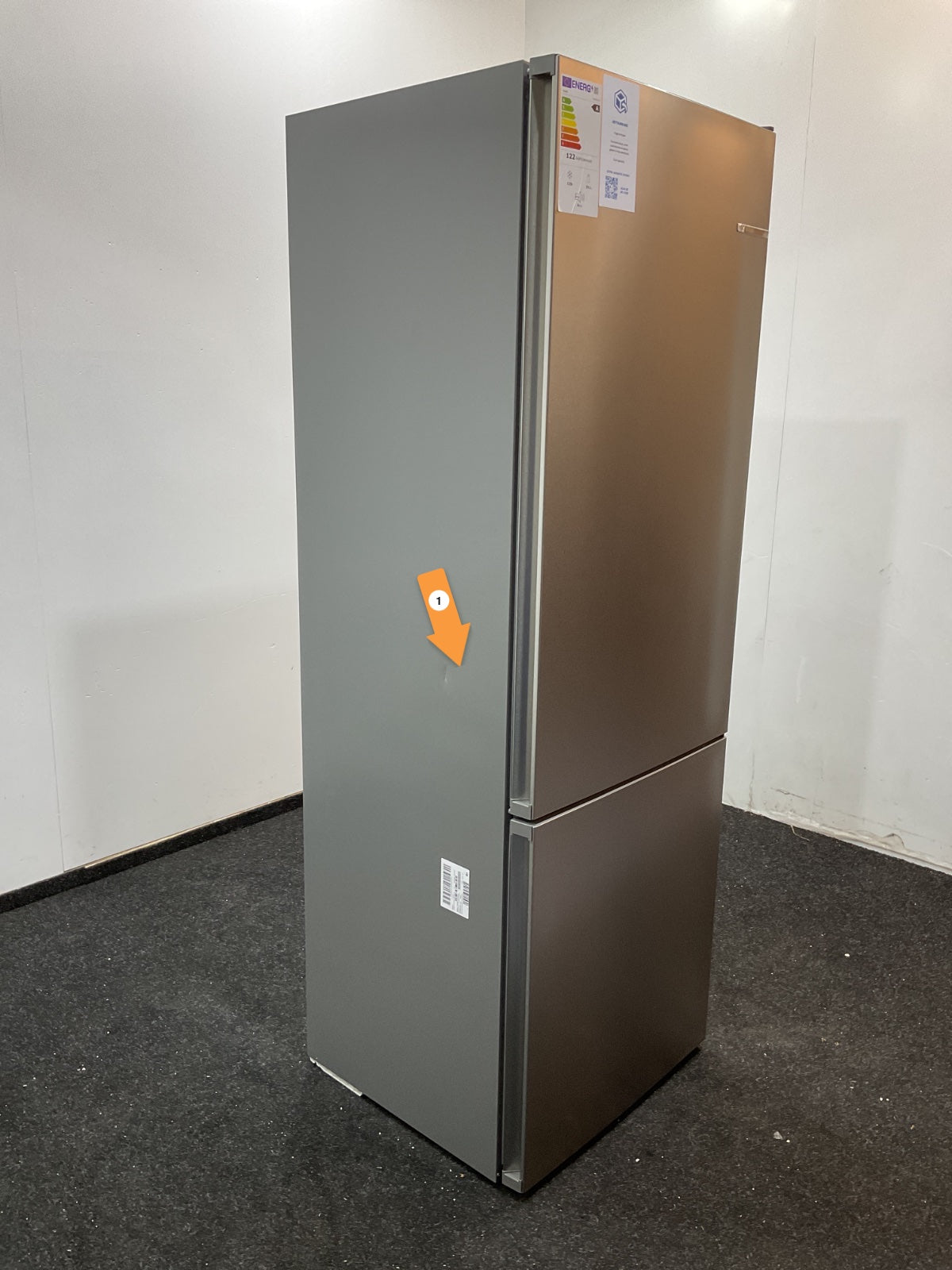 Bosch koelkast KGN492IAF - breed 70 cm - RVS