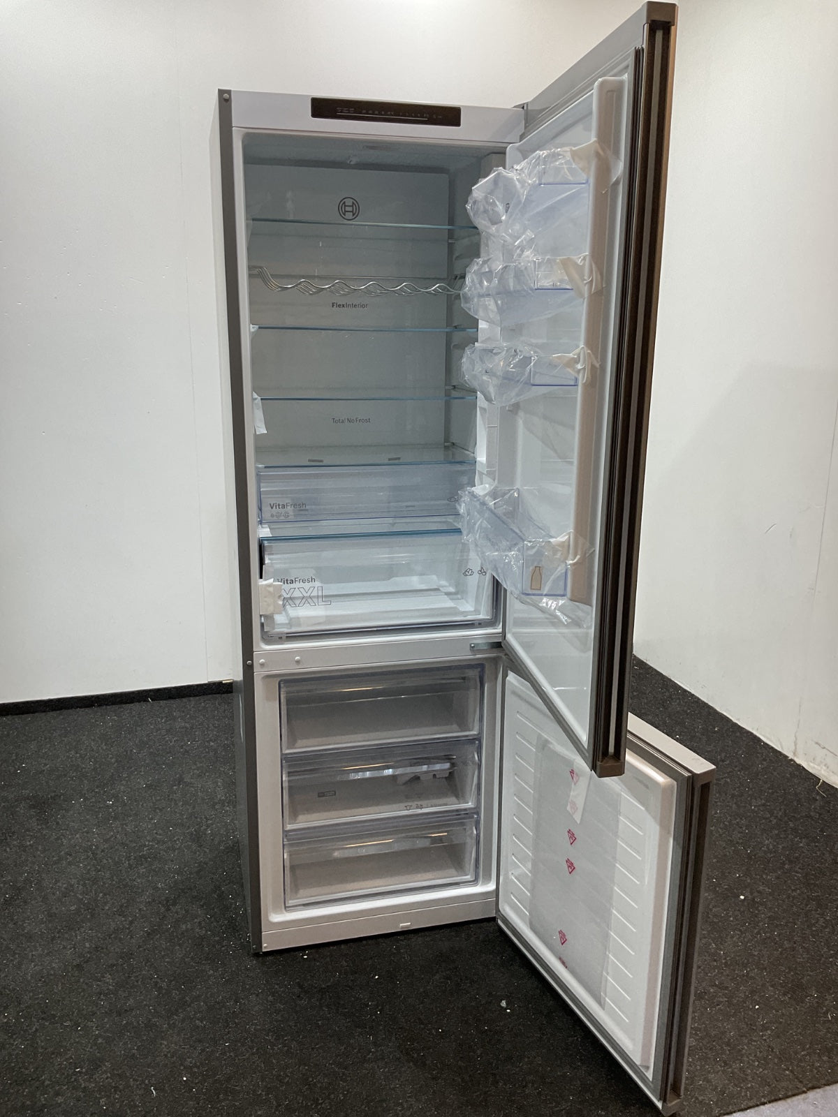 Bosch koelkast KGN492IAF - breed 70 cm - RVS