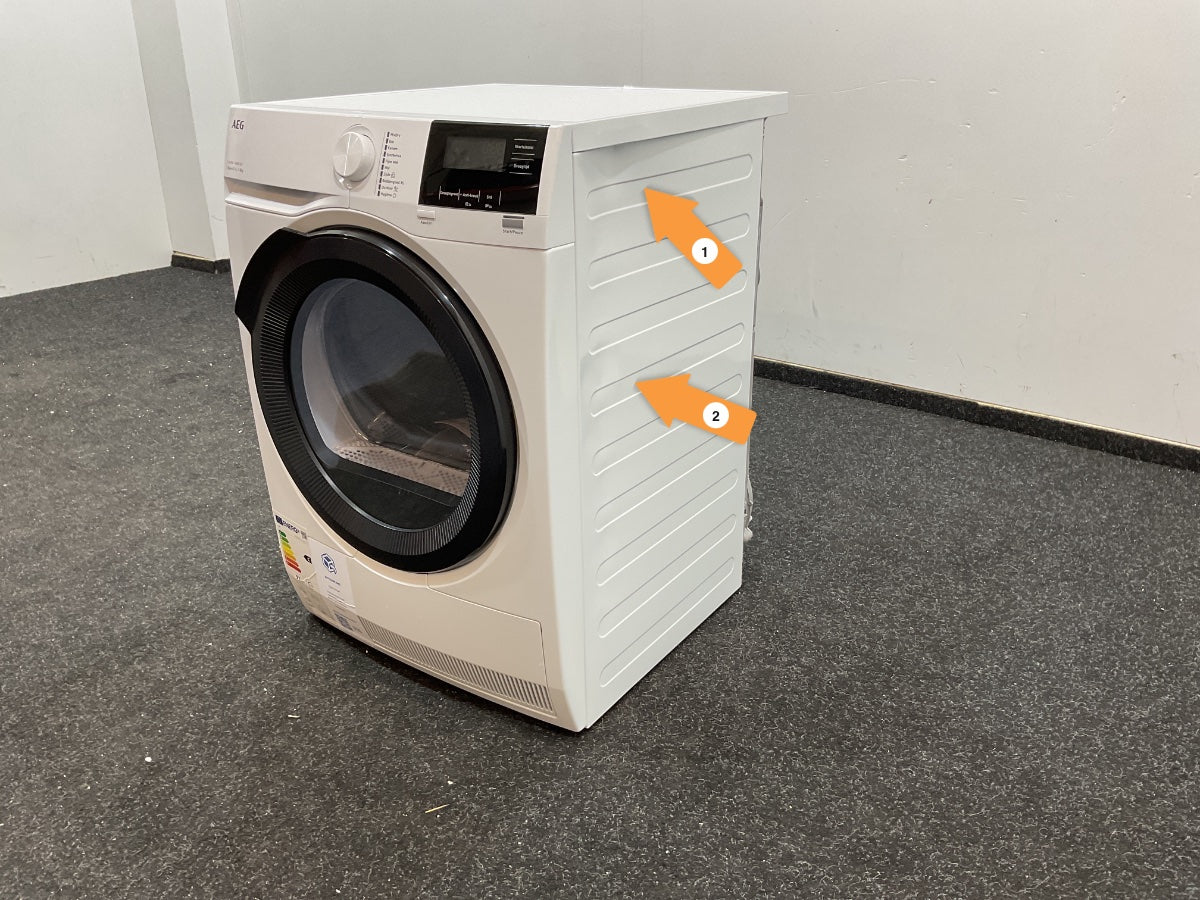 AEG warmtepompdroger TR7386T4B - 7000 serie 
