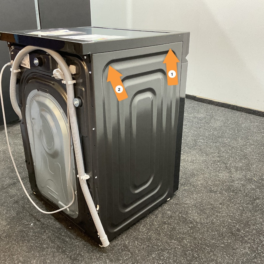 Samsung wasmachine WW90DB7U34GBU3 - zwart