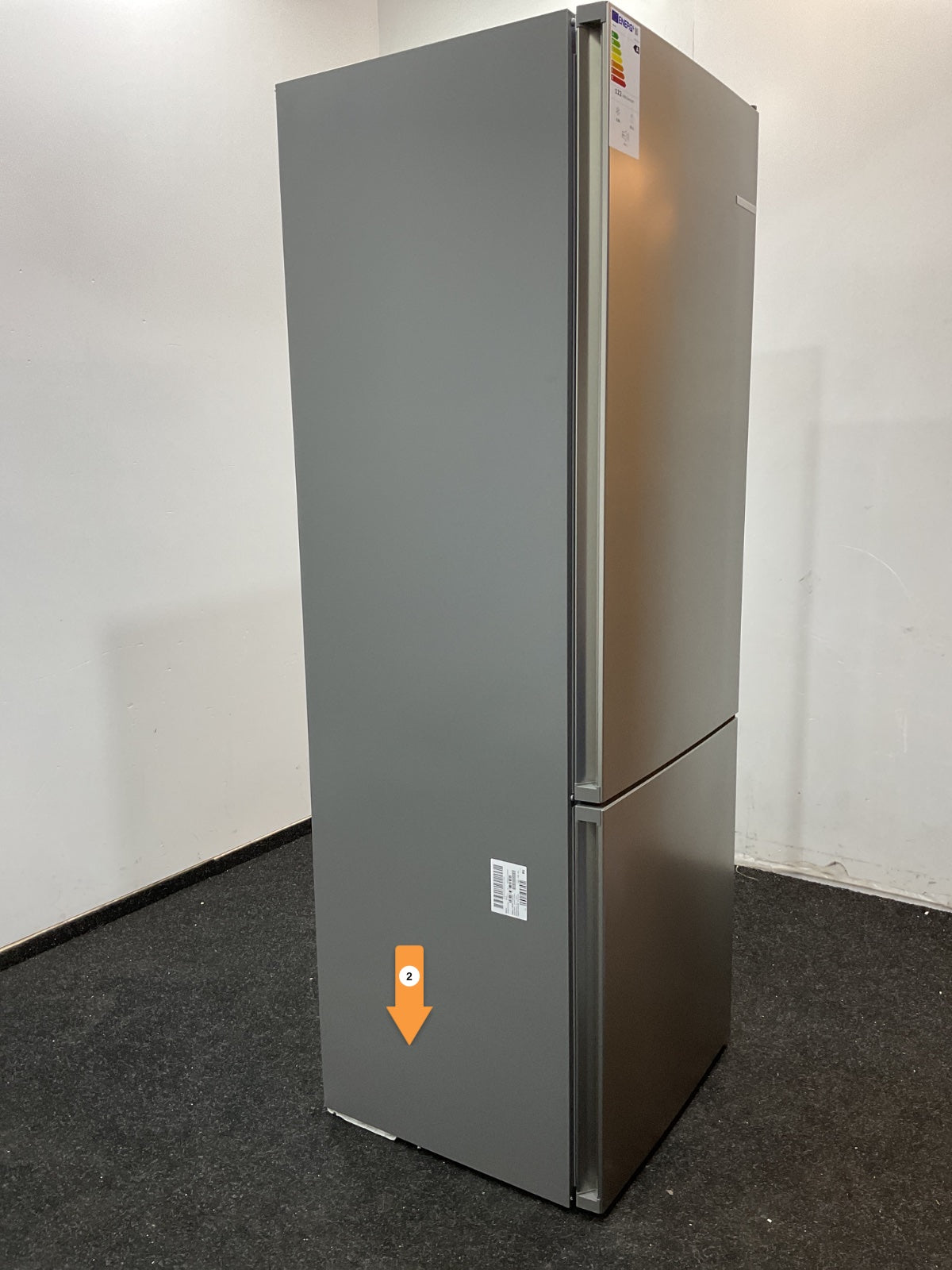 Bosch koelkast KGN492IAF - breed 70 cm - RVS